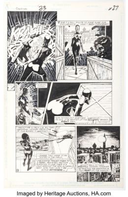 Randy DuBurke Checkmate #33 Story Page 3 Original Art (DC, 1991).
