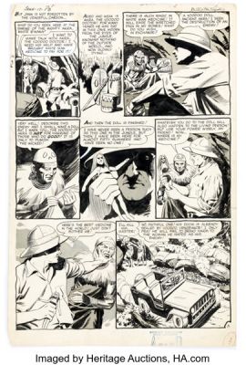 Al Williamson and Ralph Mayo Jann of the Jungle #17 Story Page 3 Original Art (Marvel, 1957). | Heritage