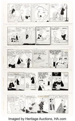 Pete Hansen Lolly Daily Comic Strip Original Art Group of 5 (Chicago Tribune, 1960). (Total: 5 Original Art)