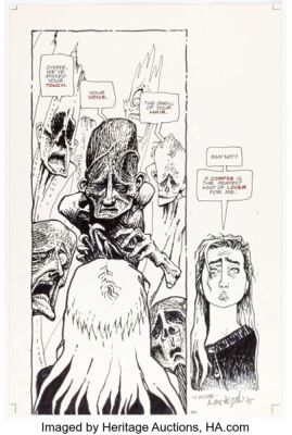Marc Hempel Breathtaker #3 Story Page 38 Original Art (DC, 1990). | Heritage