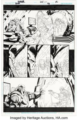 Howard Porter and John Livesay DC Universe Online Legends #26 Story Page 12 Original Art (DC, 2012). | Heritage
