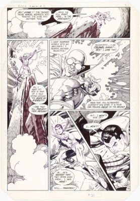 Gil Kane DC Comics Presents Annual #3 Captain Marvel Story Page 19 Original Art (DC, 1984). | Heritage