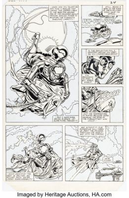 Walt Simonson and Tom Palmer Star Wars #58 C-3PO Story Page 18 Original Art (Marvel, 1982). | Heritage