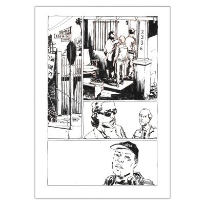 Ké Clero | Radio Club - Planche originale page 62 | Achetez de l’Art