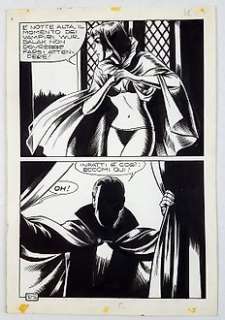 Satanik n. 50 - Magnus - Tavola Originale "La Stirpe dei Vampiri" - Page volante - (1966) | Catawiki