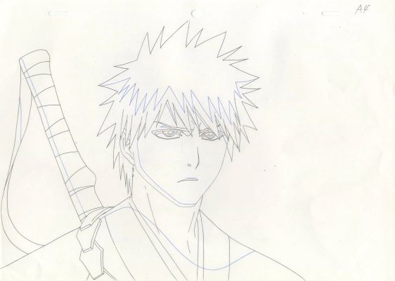 Bleach (ブリーチ) Tite... | Lot 21 - Bleach (ブリーチ) Tite Kubo (久保 帯人) Ichigo Kurosaki Très... | Aibo Art Auction
