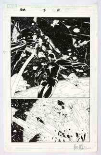 Kev Walker: Annihilation Nova No. 3 original art page No. 19 (Marvel Comics 2006). | Ewbank’s