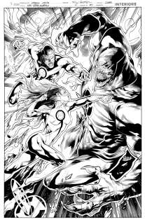 Jay Leisten - New Green Lantern Cover Issue 5