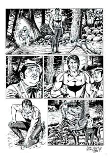Zagor maxi n. 37 - tavola originale "I 4 assassini" - Loose page - (2019) | Catawiki