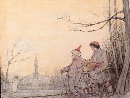 Laudy | Hassan et Kaddour, illustration Ã  l’aquarelle et … | Banque Dessinée