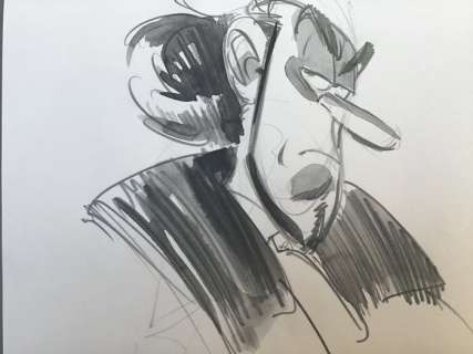 Munuera - Dessin original - Spirou et Fantasio - Zorglub | Catawiki