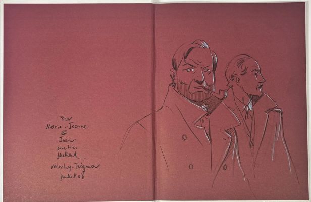 * Juillard - Dédicace... | * Juillard - Dédicace : Dans les coulisses de Blake... | Tessier Sarrou