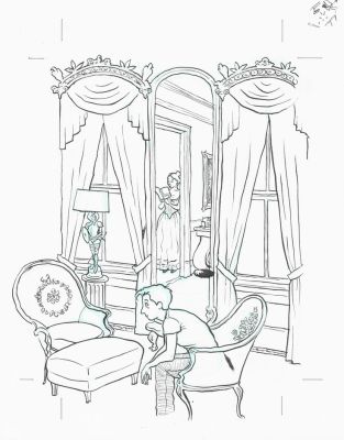 Alison Bechdel | Are You My Mother? - Pg.205 (Chapter 6 title Page) | Athenaeum Comic Art