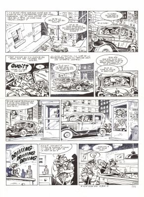 Berck (1929-2020) Sammy... | Lot 11 - BERCK (1929-2020) Sammy - Crash à Wall Street Encre... | Tessier Sarrou