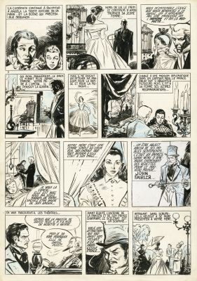 Jean-Claude Forest... | Jean-Claude FOREST (1930-1998) Princesse étoile Encre... | Tessier Sarrou