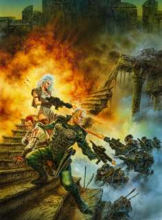 Luis Royo - SHADOWRUN, RUN HARD, DIE FAST
