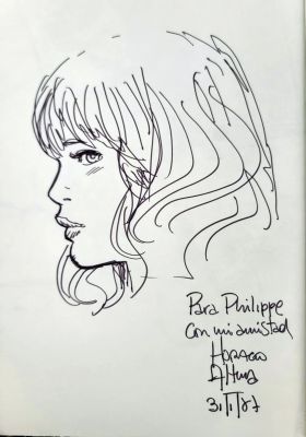 Altuna Horacio Dédicace... | Lot 9 - ALTUNA Horacio Dédicace ancienne sur l’album Chances... | Vermot et Associés