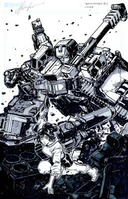 Hendry Prasetya | Transformers #1 Reprint Cover | Kirby’s Comic Art