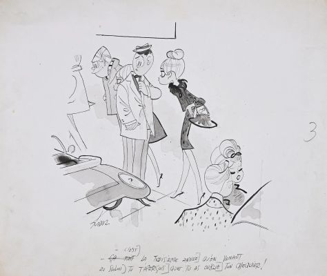 Kiraz (Edmond Kirazian,... | KIRAZ (EDMOND KIRAZIAN, DIT. 1923-2020) Les Parisiennes.... | Coutau Bégarie