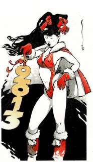 Michetz, Marc - Dessin original - Geisha | Catawiki