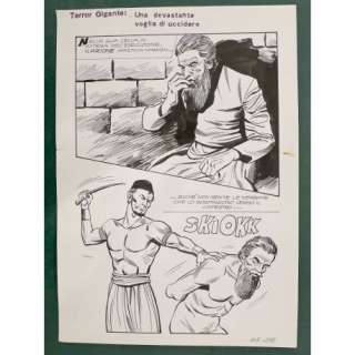 TODARO Destin de sang planche italienne 107-212 | YakaBD