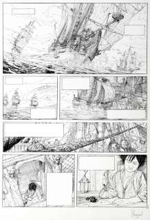 Andriveau (Simon) | Le Grand siècle, planche n°1 Ã  l’encre de Chine… | Banque Dessinée