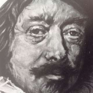 Dulieu, Jean (Oort, Jan van) - Originele tekening - Portret van Frans Hals door Jean Dulieu - (1988) | Catawiki