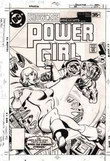 Dick Giordano, Joe Staton - showcase #98 cover (early power girl cover! ) 1977