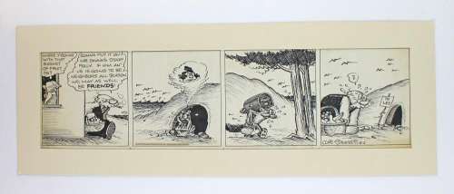 "Polly and Her Pals", August 2, 1930 Large Comic Strip, Original Art | University Archives