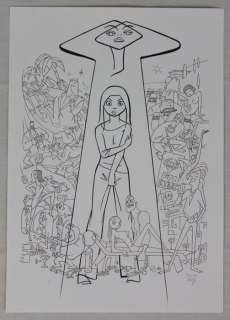 Hanco Kolk - Grote Originele tekening - Catawiki-prent - Meccano Anthology - speciaal origineel voor deze veiling - Size 42 x 29.5 cm - (2020) | Catawiki