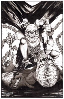 Phillip Q. Hudson | Curse of Sherlee Johnson Illustration | Modern Comic Art