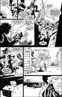 100Bullets 6 - Originele Pagina 100 Bullets #6 - Loose page - Original Art - (2000) | Catawiki