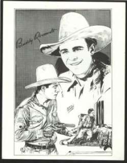 Buddy Roosevelt Real West Movie Hall of Fame Series Print | DTA Collectibles