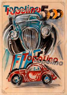 ARIS BACCI, FIAT TOPOLINO | Art-Rite