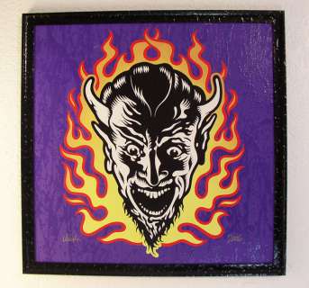 Jim Blanchard - FLAME DEVIL PAINTING