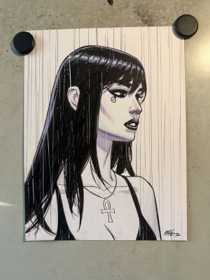 Mike Hawthorne - Mike Hawthorne‘s ART & LOVE Day 8: Death!