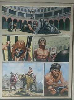 Storm Deel 2 - Originele pagina in kleur (p.18) - De Laatste Vechter (1979) | Catawiki