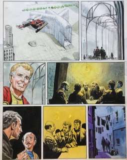 Lawrence, Don - Originele openingspagina in kleur (p.1) - Trigië - Het complot / The Glass Palace - (1973) | Catawiki