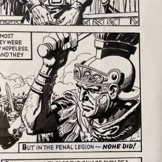 Olac de Gladiator - original page "Vengeance" - Loose page - (1968) | Catawiki