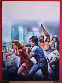 Pig #6 - Enzo Sciotti - original cover "Un piano diabolico" - Loose page