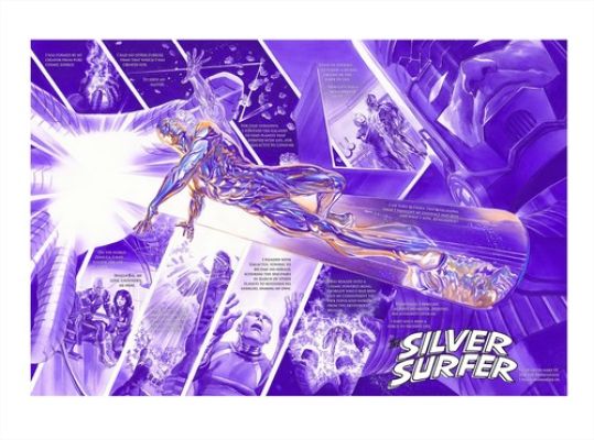 Origins Silver Surfer Alex Ross SIGNED SDCC 2026 Print on Paper Ltd Ed 25 AP | eBay US (Buy It Now)