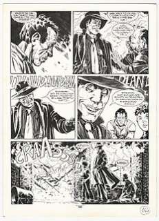 Mister No - Giovanni Bruzzo - tavola originale per "C‘era una volta a New York" - Loose page - First edition - (2018)