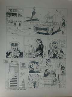 Delitte, Jean-Yves - Planche originale (p.9) - Les nouveaux Tsars T.1 - La chasse est ouverte | Catawiki