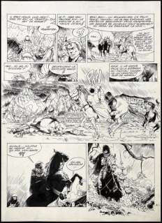 Crisse - Planche originale - Ungern Kahn, l’ombre des damnés - (1987) | Catawiki