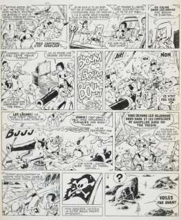 Cezard Surplouf | Planche publiée dans Pif Gadget 425 Encre de chine... | Vermot et Associés