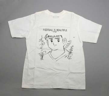 Takahashi Yoichi Handwritten illustrations autographed shirt "Captain Tsubasa" | Mandarake (Big Web)