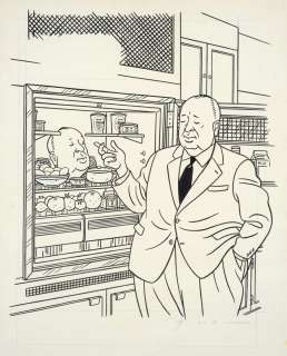 Floc‘h (Jean-Claude Floc‘h Dit) - Alfred Hitchcock out of the Fridge