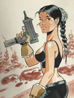 Meynet, Félix - Dessin original couleur - Les Éternels | Catawiki