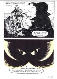 La Compagnia della Forca n. 17 - Tavola Originale "I due genii siamesi" - Loose page - First edition - (1978) | Catawiki