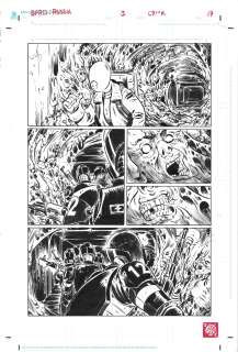 Tyler Crook | B.P.R.D - Russia : Issue 03 Page 17 Original Art | Tyler Crook